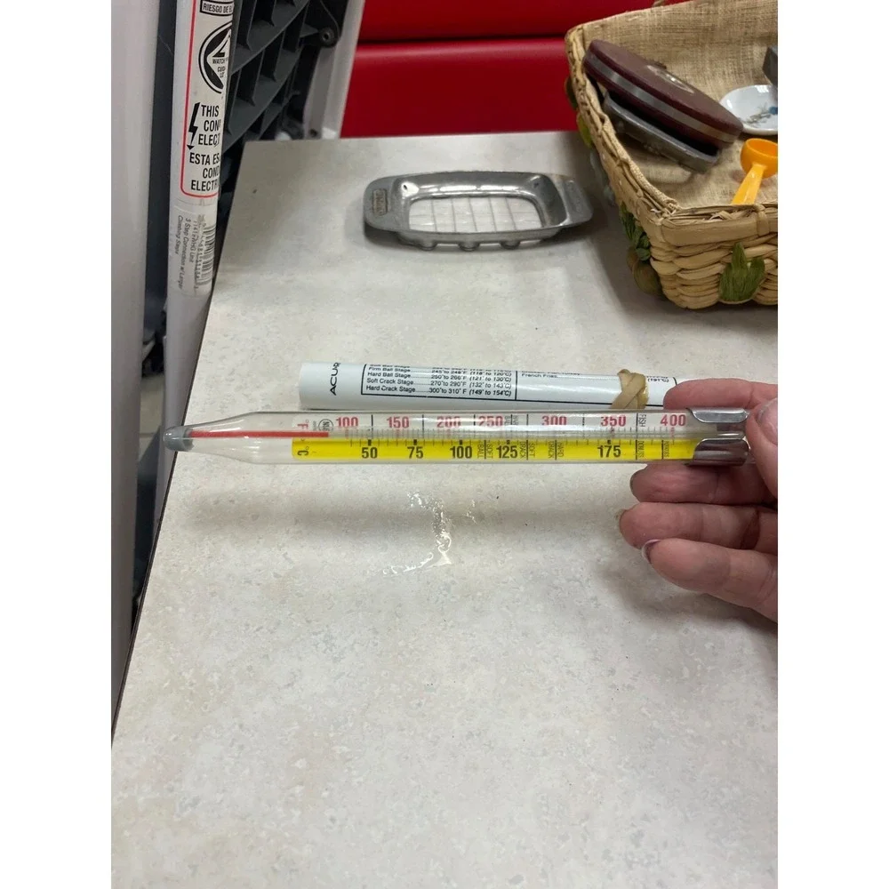 Vintage‎ ACU-RITE Classic Candy, Jelly & Deep Fry Thermometer